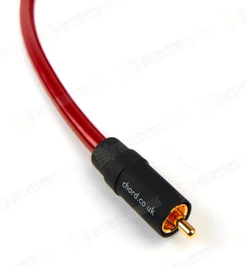 Кабель межблочный аудио Chord Company Crimson VEE3 2RCA-RCA 0.5m артикул 104414Si-1