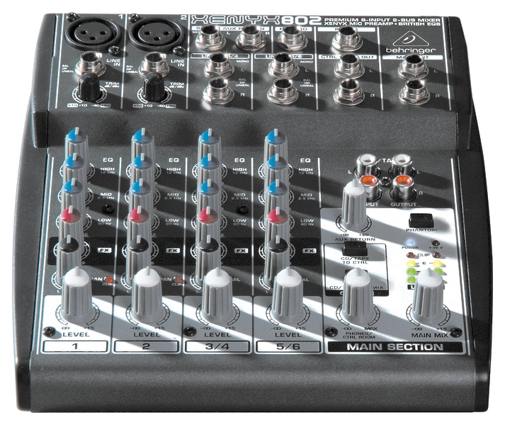 Behringer 802 аналоговый микшер артикул 404967-1 фото 4