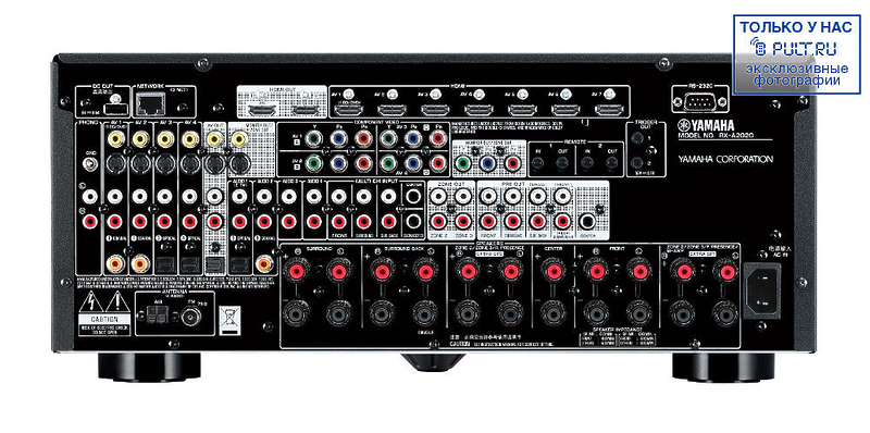 AV Ресивер Yamaha RX-A2020 black артикул 378633FV-1 фото 3