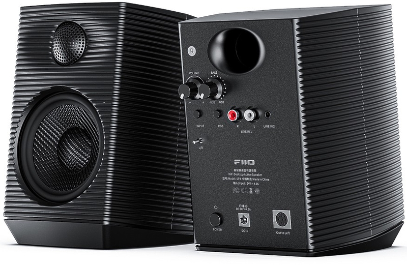 Полочная акустика FiiO SP3 Black артикул 303031Si-1