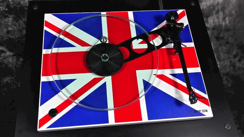 Проигрыватель винила Rega RP3 (ELYS-2) Union Jack артикул 072442Si-1 фото 4