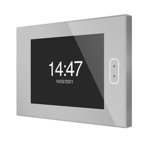 Сенсорная панель KNX Zennio Z40 серебро артикул 245166Si-1 фото 3