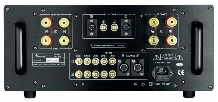 Интегральный усилитель Vincent SV-238 MK silver артикул 324694FV-1 фото 4