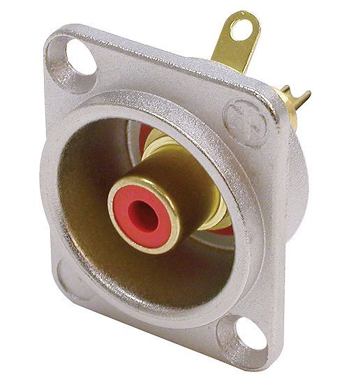 Разъем Neutrik NF2D-2 артикул 283711Si-1