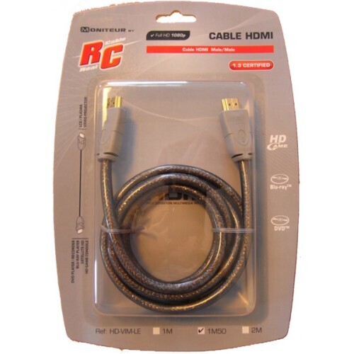 Кабель межблочный видео Real Cable HD-VIM-LE 1.5m артикул 115537FV-1