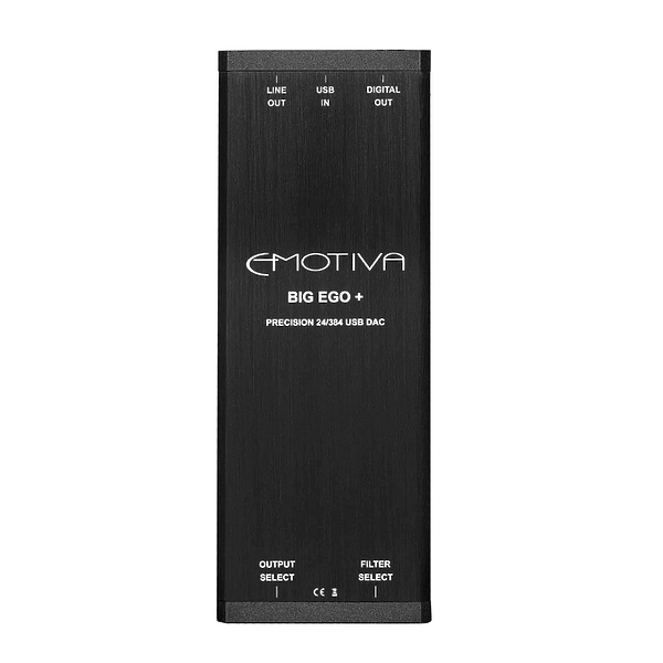 Портативный ЦАП Emotiva Big Ego + артикул 282072Si-1 фото 3