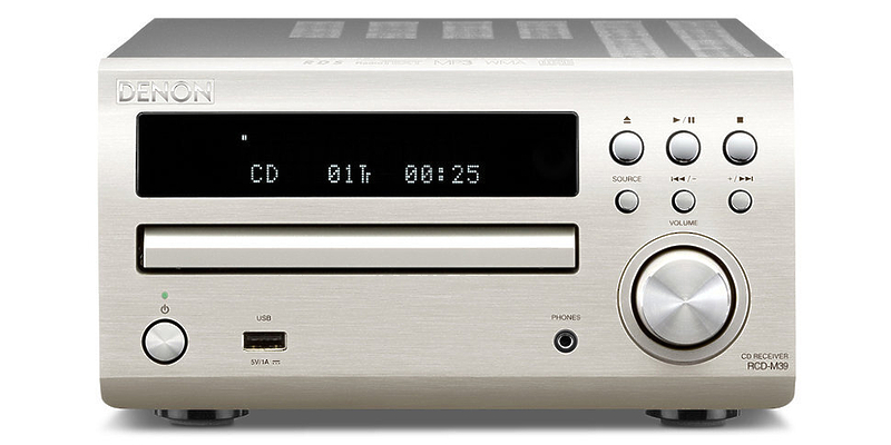 CD ресивер Denon RCD-M39 premium silver артикул 381457FV-1