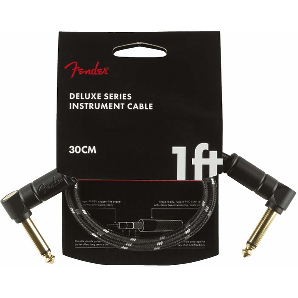 Инструментальный кабель FENDER DELUXE 1' INST CABLE BTD артикул 198103Si-1
