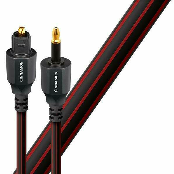 Цифровой оптический кабель AudioQuest Optical Cinnamon Toslink/Mini, 5.0 м артикул 221182Si-1