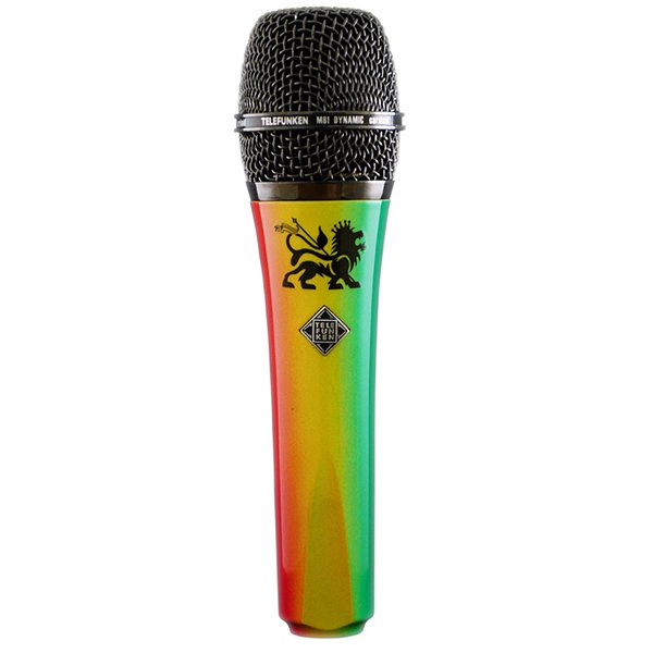 Микрофон Telefunken M80 reggae (green, yellow, red) артикул 140559Si-1