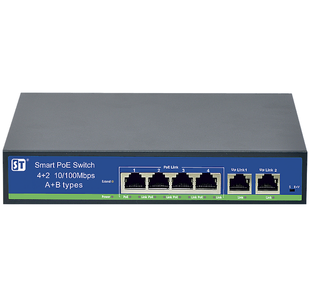 Источник питания SpaceTechnology ST-S44POE,(2М/78W/АВ) артикул 228828Si-1
