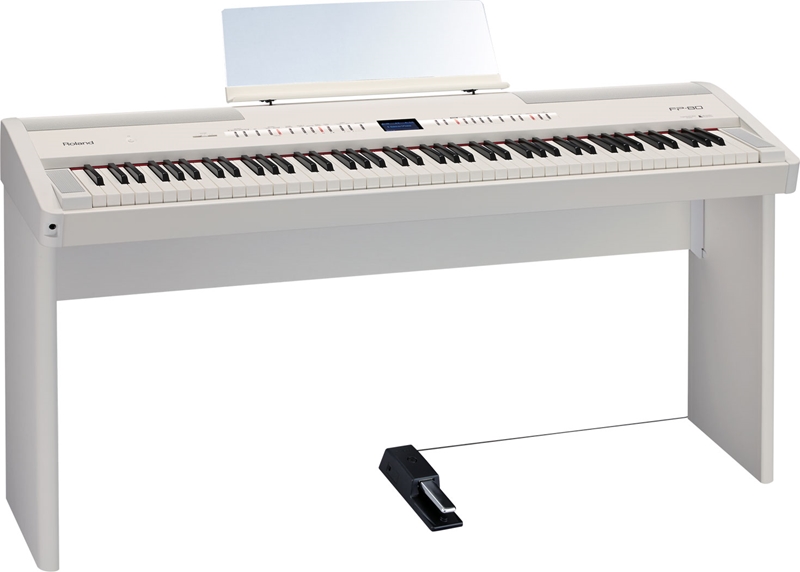 Клавишный инструмент Roland FP-80-WH артикул 136370Si-1 фото 3