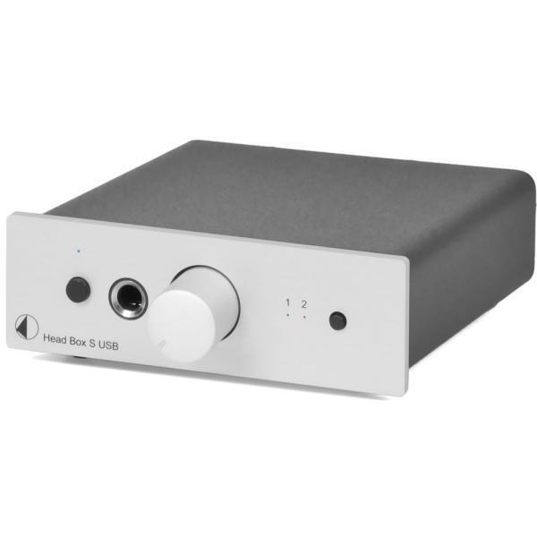 Усилитель для наушников Pro-Ject Head Box S USB silver артикул 105633Si-1