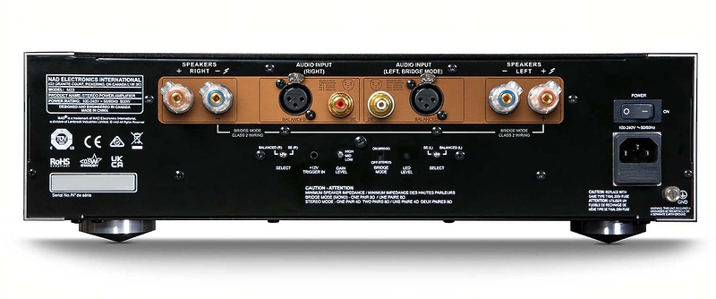 Стереоусилитель мощности NAD M23 артикул 260599Si-1 фото 3