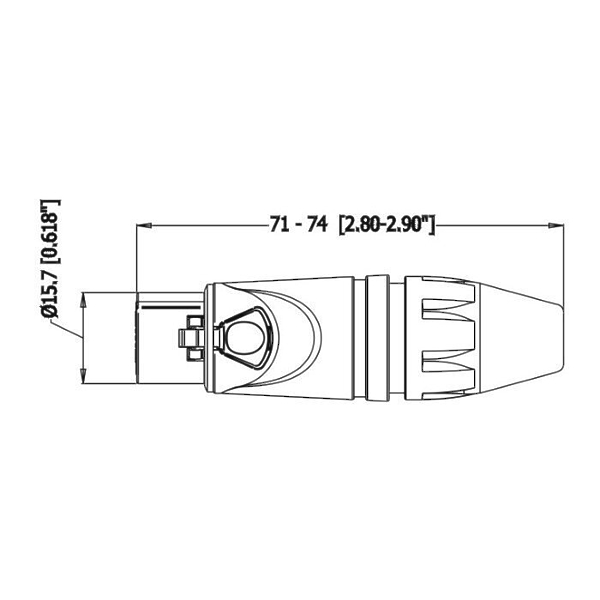 Разъем Amphenol AX5F артикул 195556Si-1 фото 3