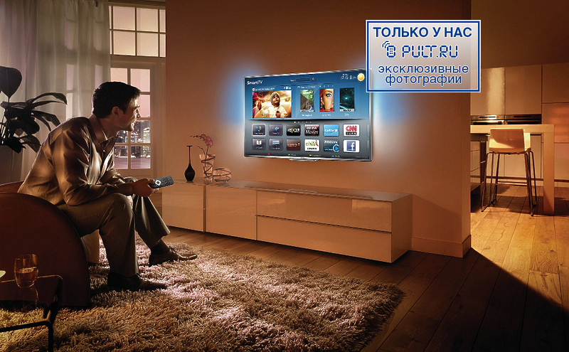 LED телевизор Philips 40PFL7007T/12 артикул 329834FV-1 фото 23