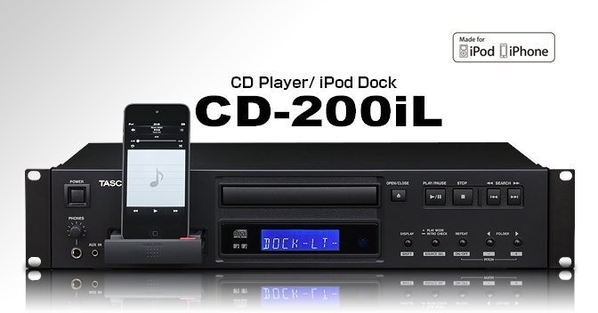 Tascam CD-200iL артикул 126570Si-1