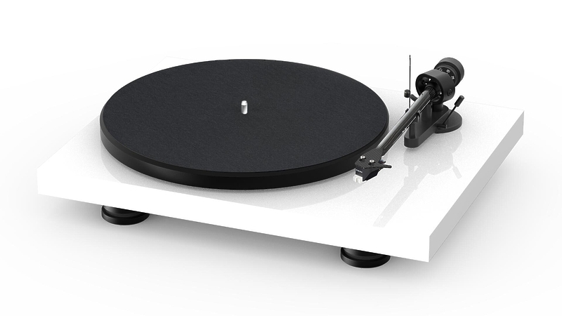Проигрыватель винила Pro-Ject DEBUT CARBON EVO (2M Red) High Gloss White артикул 228407Si-1
