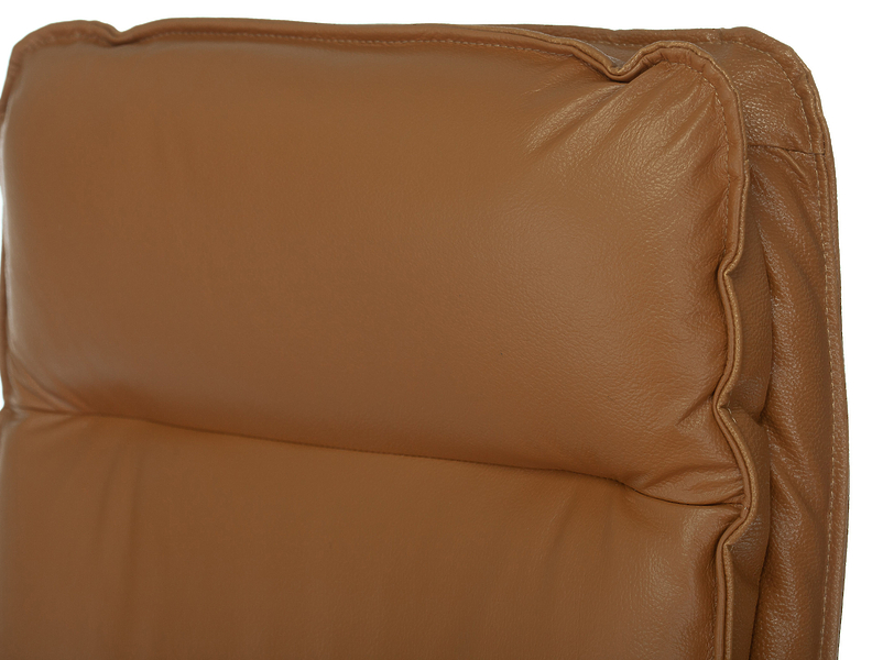 Кресло Бюрократ T-9927WALNUT/MUSTARD (Office chair T-9927WALNUT mustard leather cross metal/wood) артикул 263479Si-1 фото 13