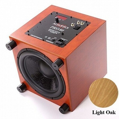 Сабвуфер MJ Acoustics Pro 80 Mk I light oak артикул 107982Si-1