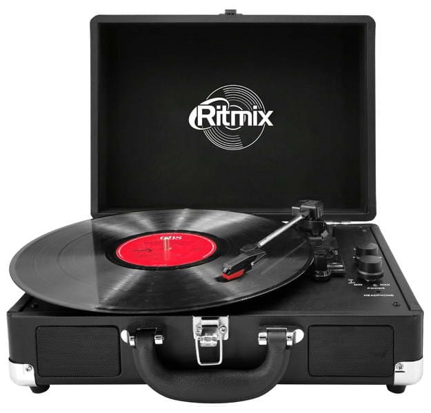 Проигрыватель винила Ritmix LP-120B Black артикул 241576Si-1 фото 3