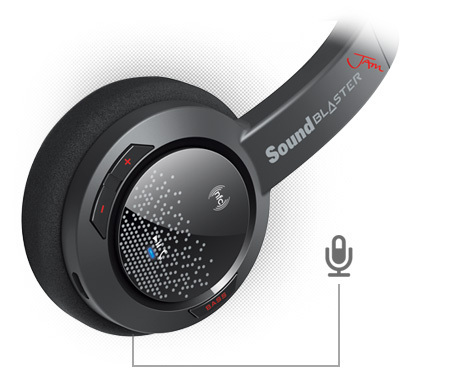 Наушники с микрофоном Creative Sound Blaster Jam артикул 233376Si-1 фото 4
