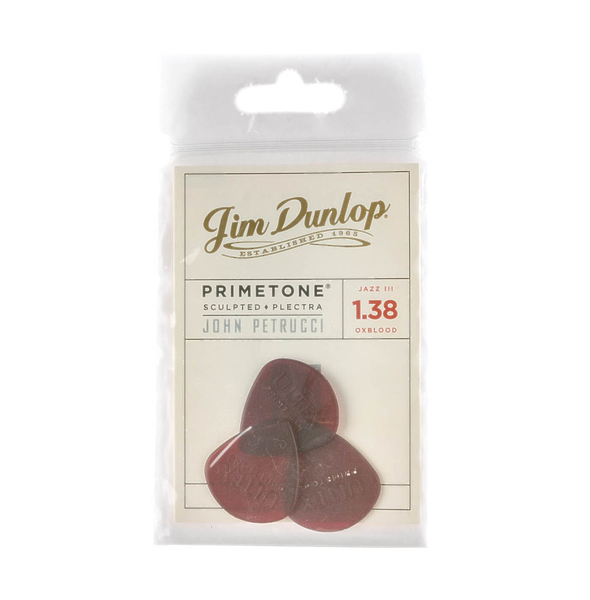 Медиаторы Dunlop 518PJPRD John Petrucci Primetone Jazz III (3 шт) артикул 319465Si-1
