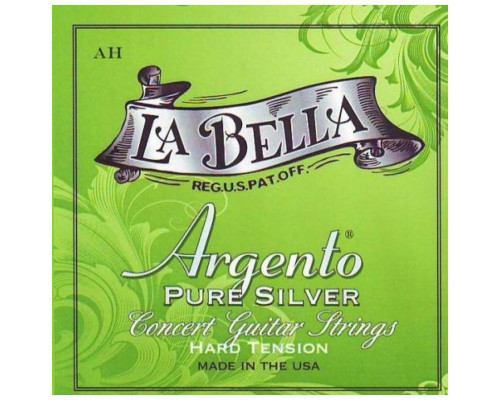 Струны для классической гитары La Bella AH ARGENTO Hard артикул 291065Si-1