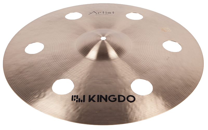 Тарелка крэш KINGDO 18" ARTIST CLASSIC O-ZONE CRASH артикул 320514Si-1