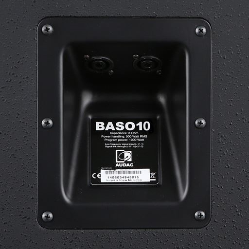 Пассивный сабвуфер Audac BASO10/B артикул 219559Si-1 фото 4