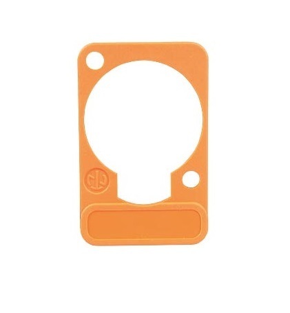 Подложка под панельные разъем Neutrik DSS-ORANGE артикул 248152Si-1