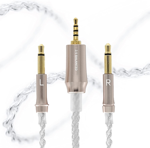Кабель для наушников Meze 99 SERIES CABLE SILVER PLATED 2.5 MM артикул 256827Si-1