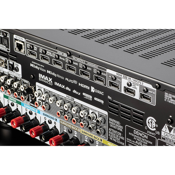 AV ресивер Denon AVR-X3800H black артикул 281034Si-1 фото 12
