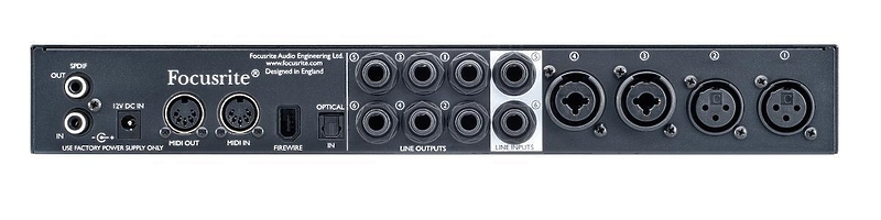 FOCUSRITE Saffire PRO 26 артикул 353267SI-1 фото 3
