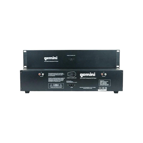DJ медиа-проигрыватель Gemini CDX-2250i артикул 285201Si-1 фото 4