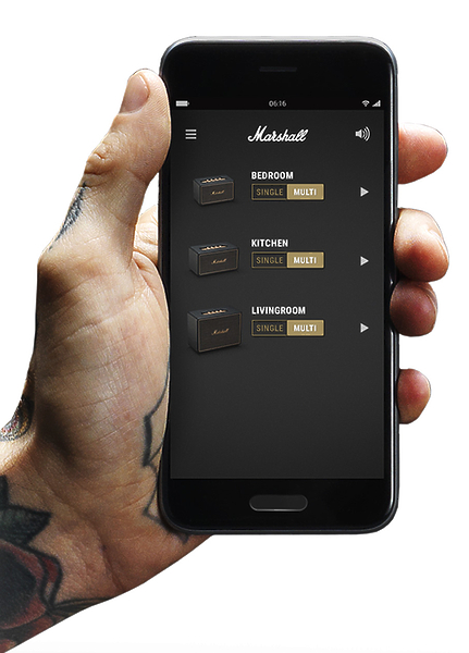 Портативная акустика Marshall Acton Multi-Room cream артикул 176769Si-1 фото 3