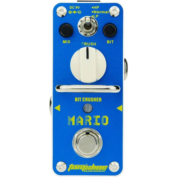 Педаль эффектов Tomsline AMO-3 MARIO Bit Crusher артикул 292814Si-1