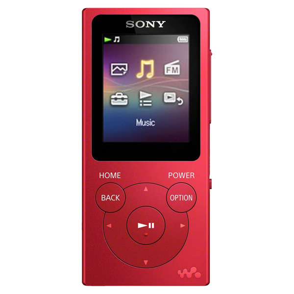 Плеер Sony NW-E394 красный артикул 174912Si-1 фото 4