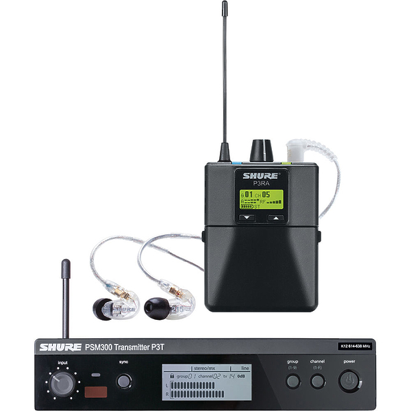 Приемник Shure P3R K12 614 - 638 MHz артикул 144527Si-1 фото 4