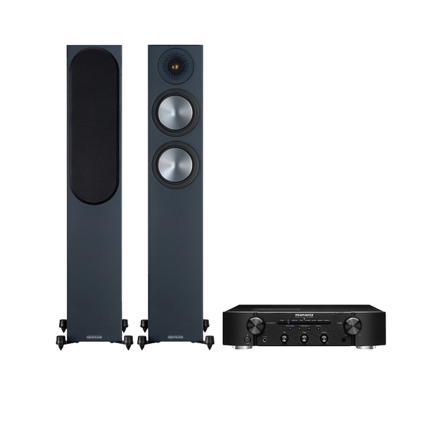 Комплект акустики Marantz PM6007 + Monitor Audio Bronze 200 (6G) Black артикул 279232Si-1 в интернет-магазине «HiFiRussia»