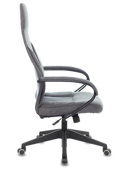 Кресло Бюрократ CH-608/FABRIC-DGREY (Office chair CH-608Fabric dark grey Alfa 44 cross plastic) артикул 263313Si-1 фото 4