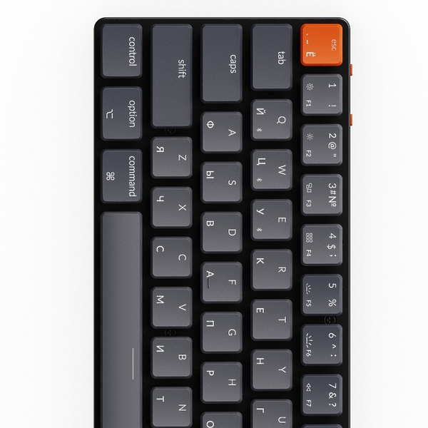 Беспроводная механическая клавиатура Keychron K7, RGB, Red Switch артикул 318968Si-1 фото 4