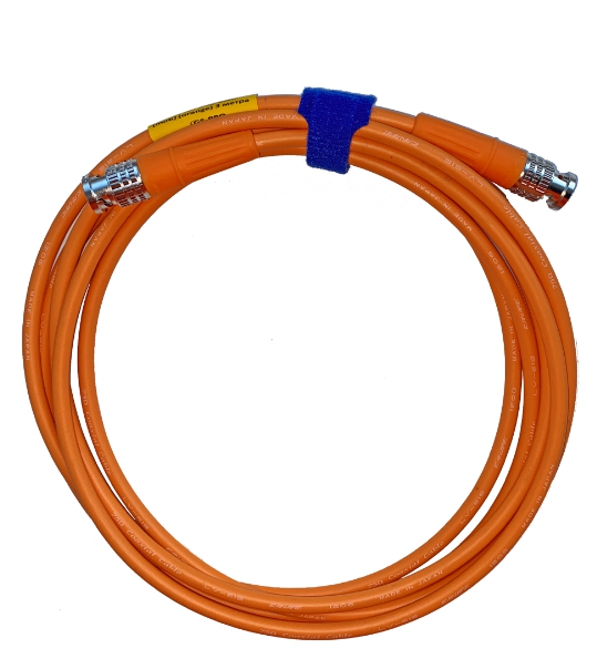 Кабель мобильный/сценический GS-PRO 12G SDI BNC-BNC (orange) 3 метра артикул 313894Si-1