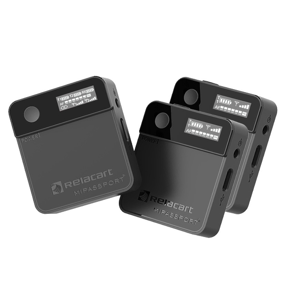 Двухканальный беспроводной микрофон RELACART Mi2 Plus артикул 308479Si-1