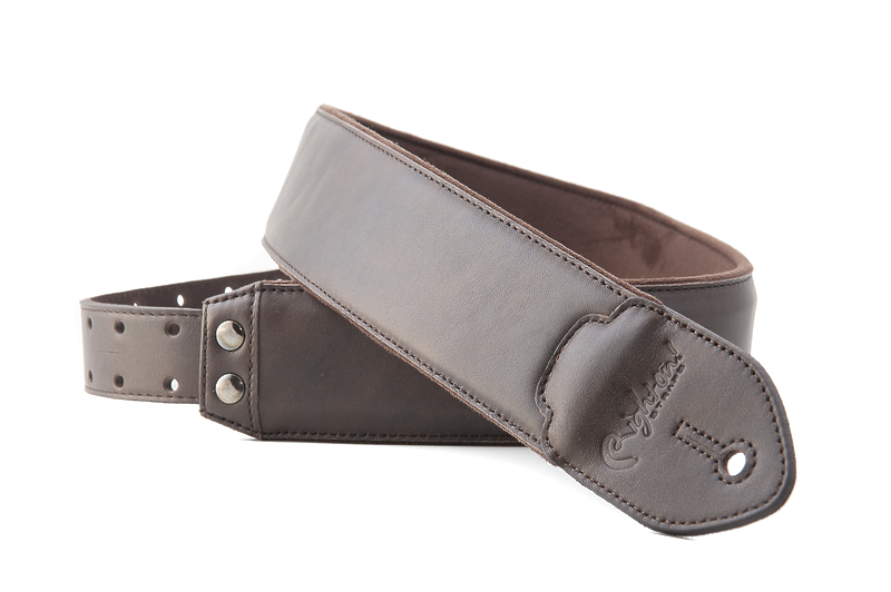 Ремень для гитары RightOn Straps Leathercraft Vintage Brown артикул 331626Si-1 фото 3