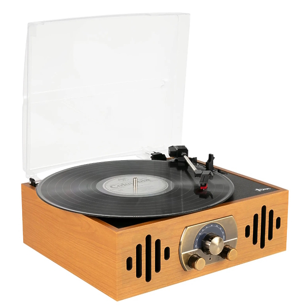Проигрыватель винила Alive Audio QUATTRO LP Light Wood артикул 316155Si-1 фото 3