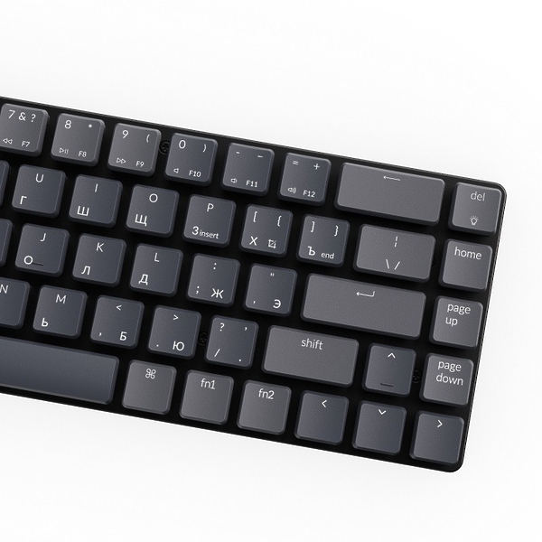 Беспроводная механическая клавиатура Keychron K7, RGB, Banana Switch артикул 318971Si-1 фото 5