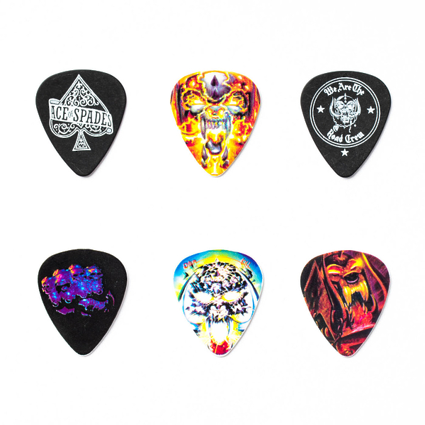 Медиаторы Dunlop MHPT03 Motorhead Pick Tin (6 шт) артикул 313013Si-1 фото 4