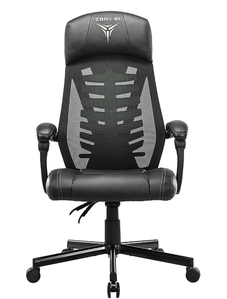 Кресло компьютерное игровое ZONE 51 FREELANCER P3 Black-Green артикул 330729Si-1 фото 3