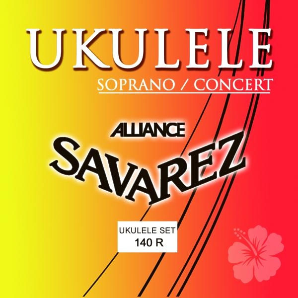 Струны для укулеле сопрано/концерт Savarez 140R артикул 308261Si-1